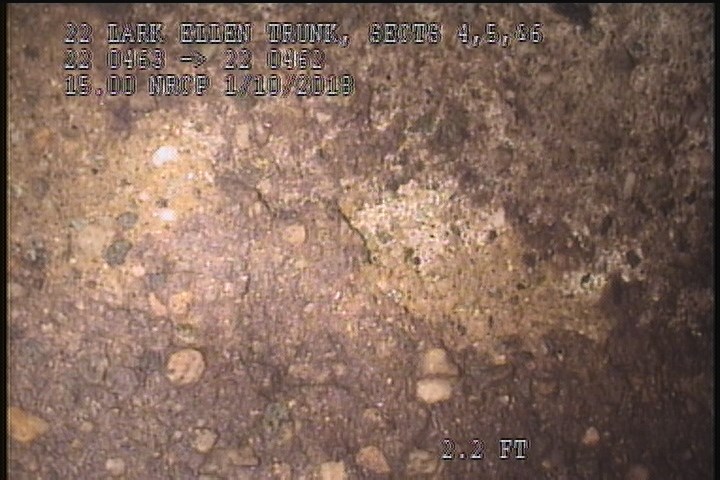 Surface Aggregate Missing, from 08 to 04 o'clock, within 8 inches of joint: YES, Start - SEVERE AGG