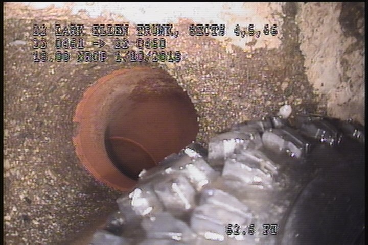 Tap Factory Made, at 01 o'clock, -, within 8 inches of joint: NO, 6" - Open