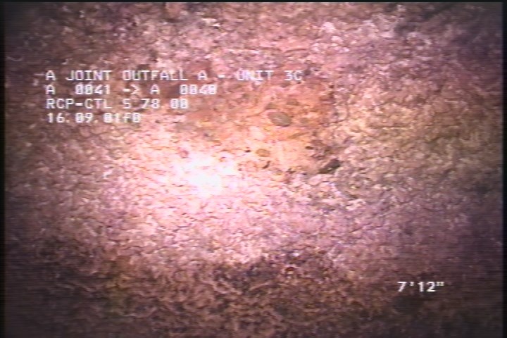 Surface Aggregate Projecting, at 12 o'clock, within 8 inches of joint: NO
