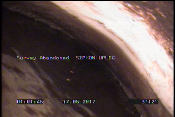Survey Abandoned - SIPHON UPLEG