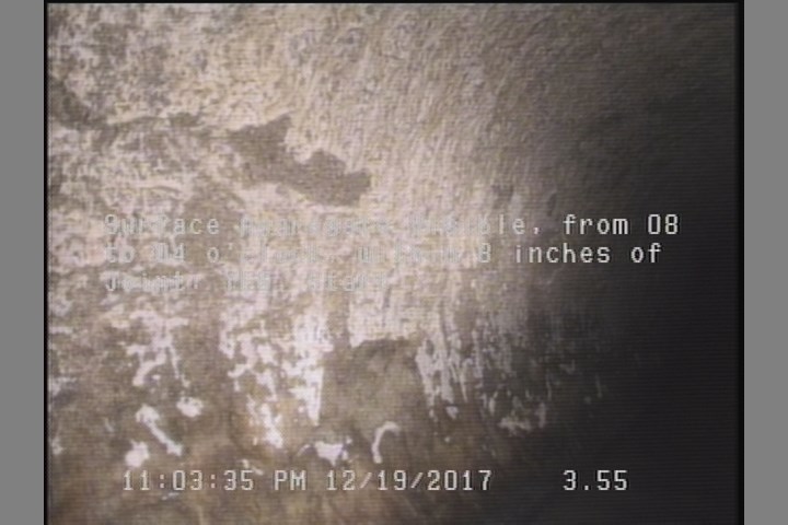Surface Aggregate Visible, from 08 to 04 o'clock, within 8 inches of joint: YES, Start