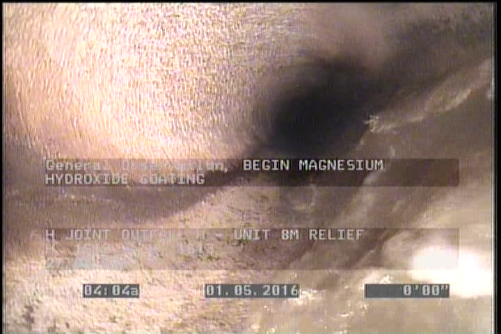 General Observation - BEGIN MAGNESIUM HYDROXIDE COATING