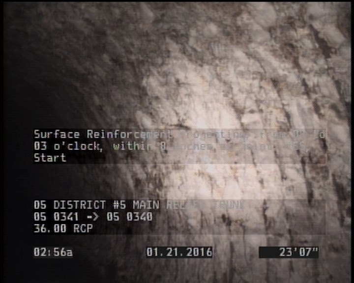 Deposits Attached Grease, 15 %of cross sectional area, from 09 to 10 o'clock, , within 8 inches of joint: YES