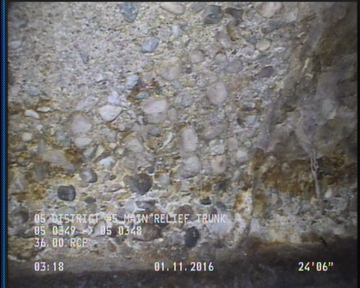 Surface Aggregate Projecting, from 09 to 03 o'clock, within 8 inches of joint: YES, Start