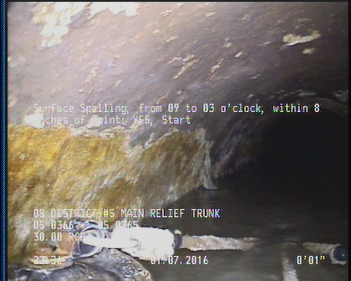 Surface Spalling, from 09 to 03 o'clock, within 8 inches of joint: YES, Start