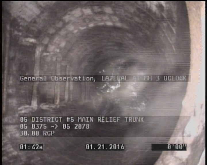 General Observation - LATERAL AT MH 3 OCLOCK