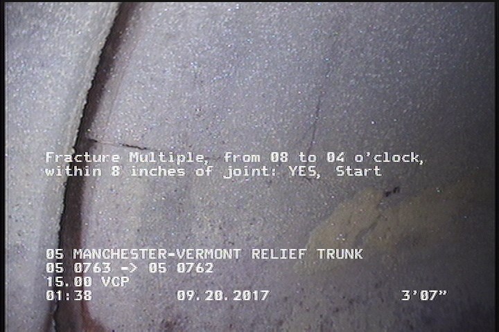 Fracture Multiple, from 08 to 04 o'clock, within 8 inches of joint: YES, Start