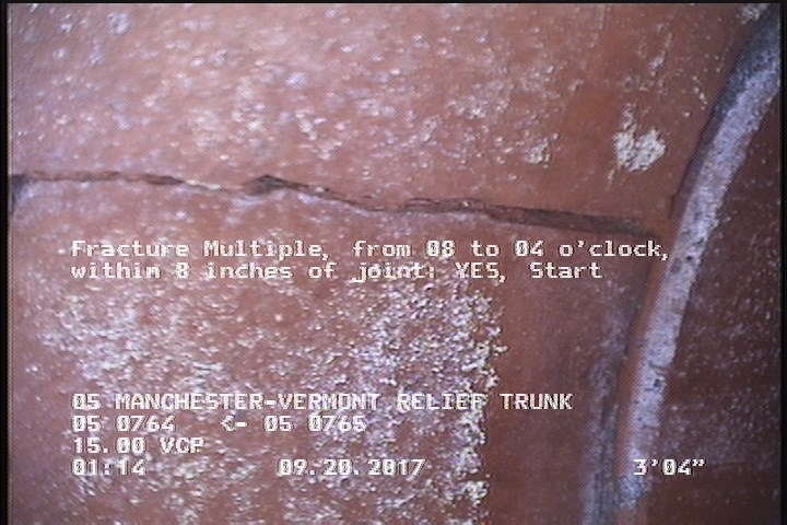 Fracture Multiple, from 08 to 04 o'clock, within 8 inches of joint: YES, Start
