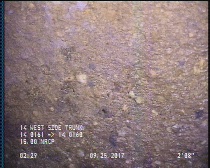Surface Aggregate Projecting, from 09 to 03 o'clock, within 8 inches of joint: YES, Start