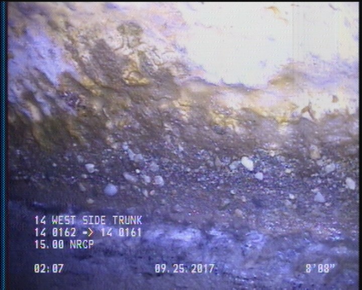 Surface Aggregate Projecting, from 09 to 03 o'clock, within 8 inches of joint: YES, Start
