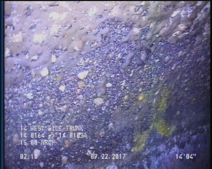Surface Aggregate Projecting, from 09 to 03 o'clock, within 8 inches of joint: YES, Start