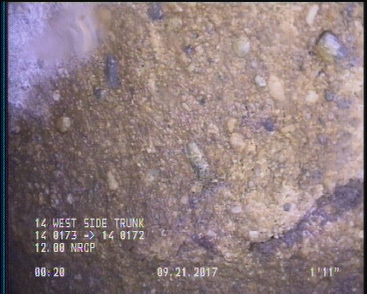 Surface Aggregate Projecting, from 09 to 03 o'clock, within 8 inches of joint: YES, Start