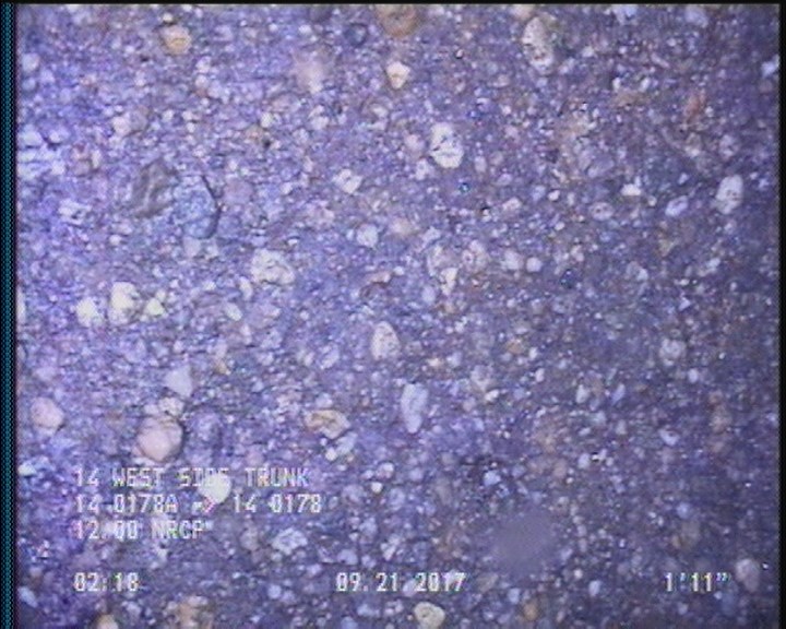 Surface Aggregate Projecting, from 09 to 03 o'clock, within 8 inches of joint: YES, Start
