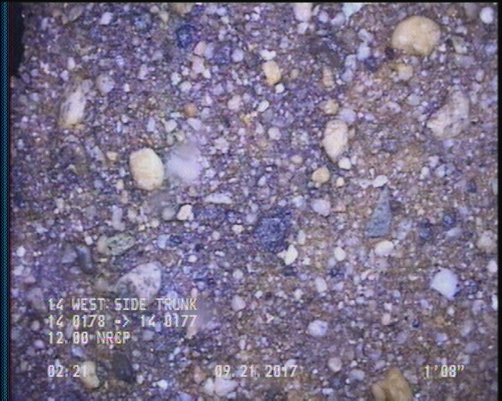 Surface Aggregate Projecting, from 09 to 03 o'clock, within 8 inches of joint: YES, Start