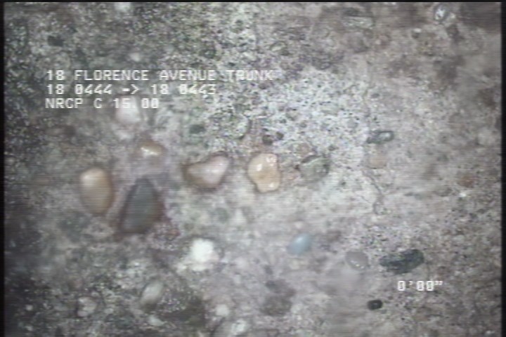 Surface Aggregate Projecting, from 09 to 03 o'clock, within 8 inches of joint: YES, Start - SEVERE AGG