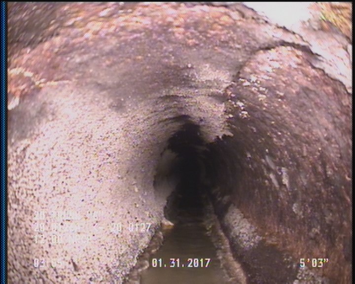 Surface Spalling, from 07 to 05 o'clock, within 8 inches of joint: YES, Start