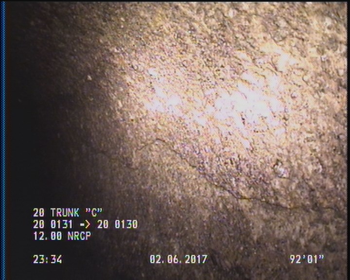 Surface Spalling, from 08 to 04 o'clock, within 8 inches of joint: YES, Start