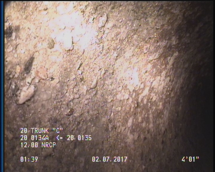 Surface Aggregate Visible, from 07 to 05 o'clock, within 8 inches of joint: YES, Start