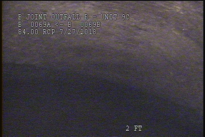 Survey Abandoned - VIEW OF THE UPLEG, SIPHON COMPLETE