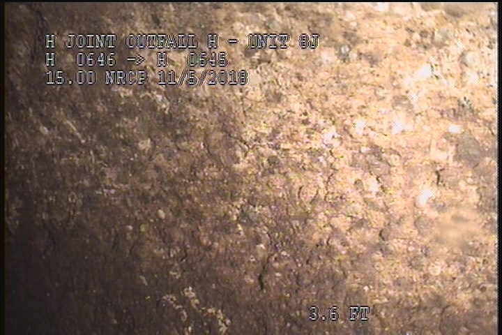 Surface Aggregate Visible, from 08 to 04 o'clock, within 8 inches of joint: YES, Start