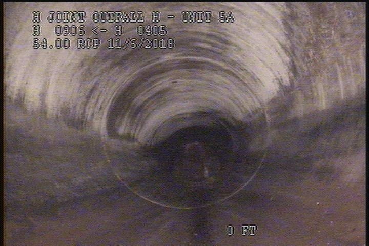 General Observation - 54" HOBAS PIPE
