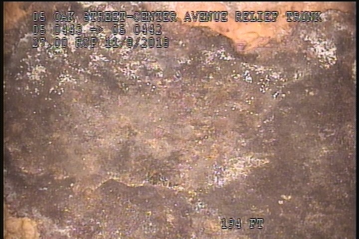 Surface Spalling, from 10 to 02 o'clock, within 8 inches of joint: NO - FLAKING CONCRETE