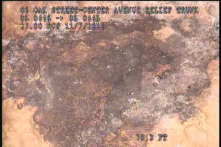 Surface Spalling, from 11 to 12 o'clock, within 8 inches of joint: NO - FLAKING CONCRETE UNDER MAG COAT