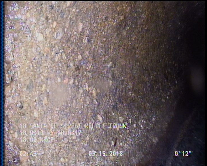 Surface Aggregate Projecting, from 09 to 03 o'clock, within 8 inches of joint: YES, Start