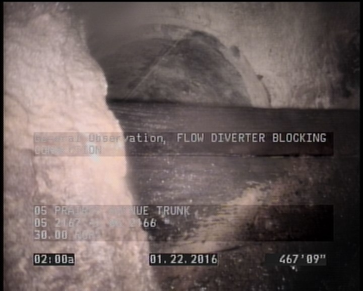 General Observation - FLOW DIVERTER BLOCKING CONNECTION