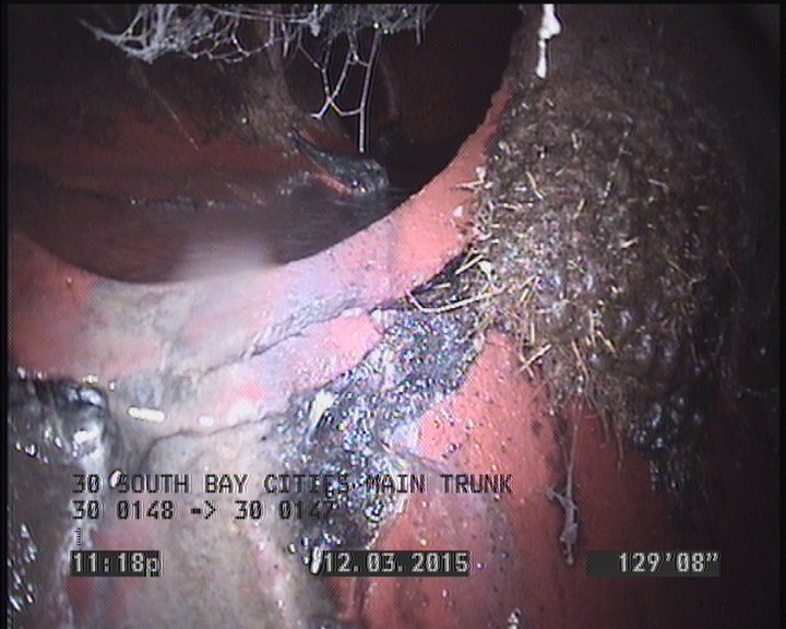 Roots Fine Connection, from 03 to 09 o'clock, within 8 inches of joint: YES