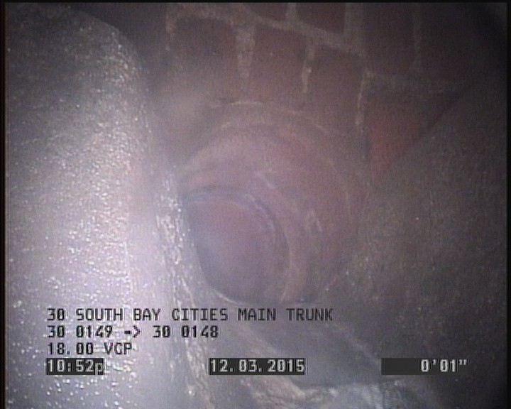 General Observation - CONNECTION AT MANHOLE 3 O'CLOCK