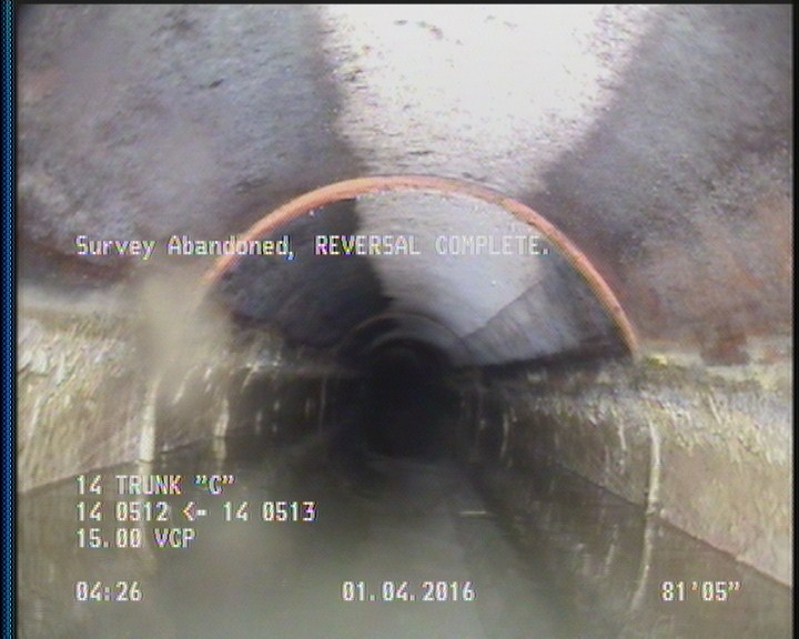 Survey Abandoned - REVERSAL COMPLETE.