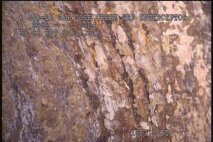 Surface Reinforcement Visible, from 09 to 03 o'clock, within 8 inches of joint: YES