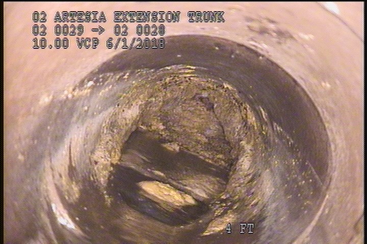 Survey Abandoned - DOWNLEG UPSTREAM SIPHON NORTH