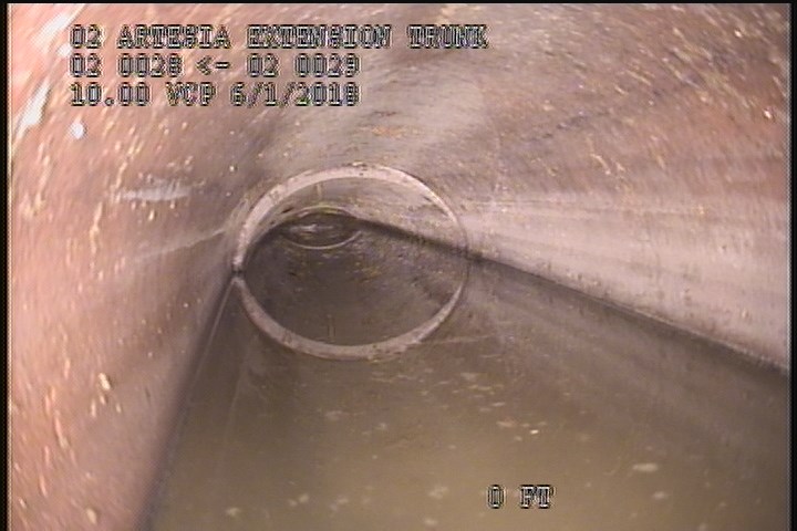 Water Mark, 100 %of cross sectional area