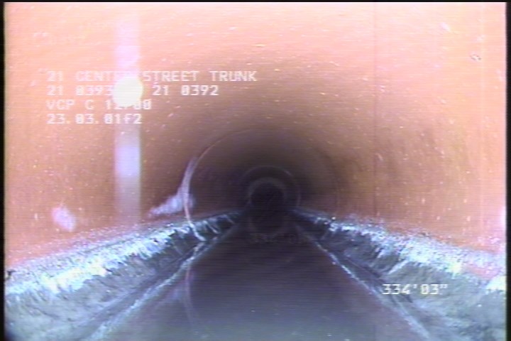 Deposits Attached Grease, 2 %of cross sectional area, from 04 to 08 o'clock, , within 8 inches of joint: NO