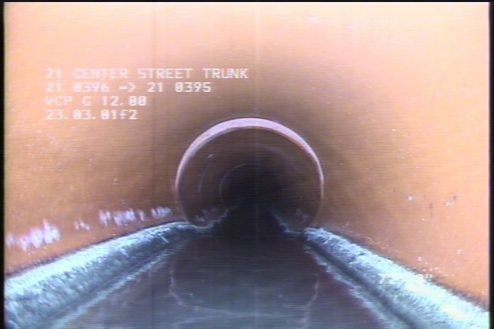 Deposits Attached Grease, 1 %of cross sectional area, from 05 to 07 o'clock, , within 8 inches of joint: NO