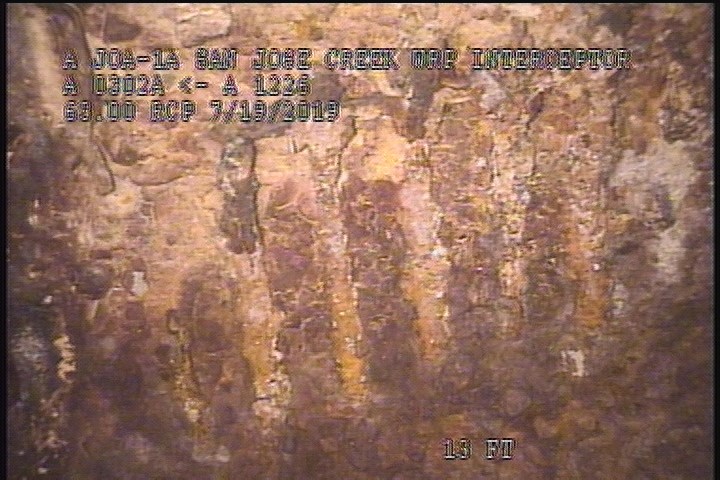 Surface Reinforcement Corroded, from 08 to 04 o'clock, within 8 inches of joint: YES