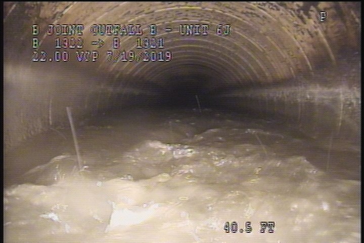 Water Level, Sag in pipe, 20 %of cross sectional area, Start