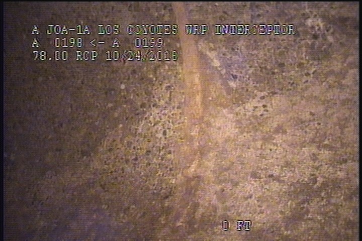 Surface Aggregate Visible, from 08 to 04 o'clock, within 8 inches of joint: YES, Start