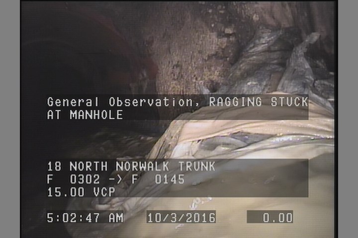General Observation - RAGGING STUCK AT MANHOLE