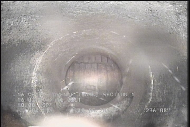 Downstream Manhole, Survey Ends - 16 0261