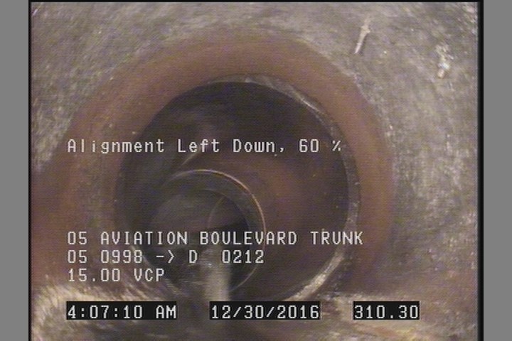 Alignment Left Down, 60 %