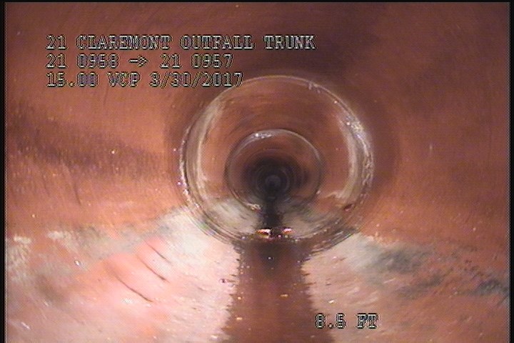 Surface Spalling, from 07 to 05 o'clock, within 8 inches of joint: YES, Start
