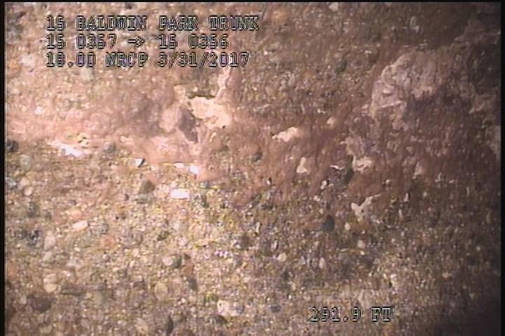 Surface Aggregate Visible, from 09 to 03 o'clock, within 8 inches of joint: NO - SEVERE AGG