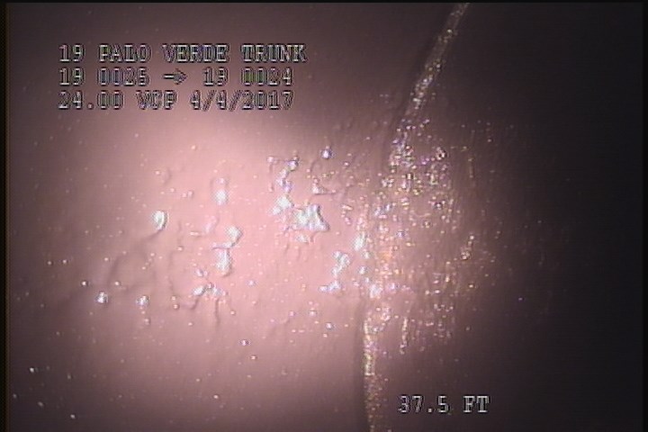 Surface Spalling, from 08 to 04 o'clock, within 8 inches of joint: YES, Start