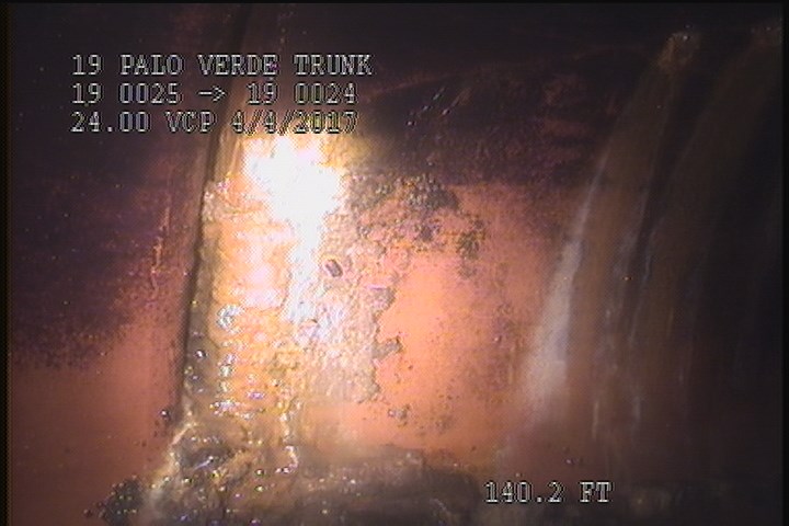 Deposits Attached Grease, 5 %of cross sectional area, at 09 o'clock, , within 8 inches of joint: YES