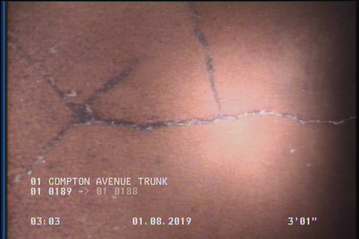 Crack Multiple, from 09 to 03 o'clock, within 8 inches of joint: YES, Start