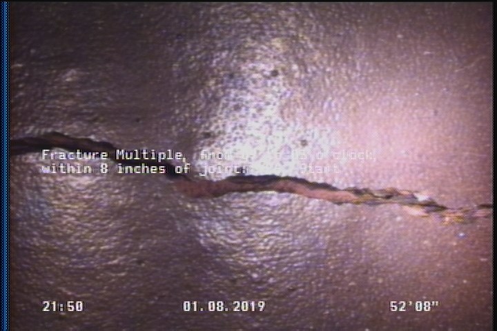 Fracture Multiple, from 09 to 03 o'clock, within 8 inches of joint: YES, Start