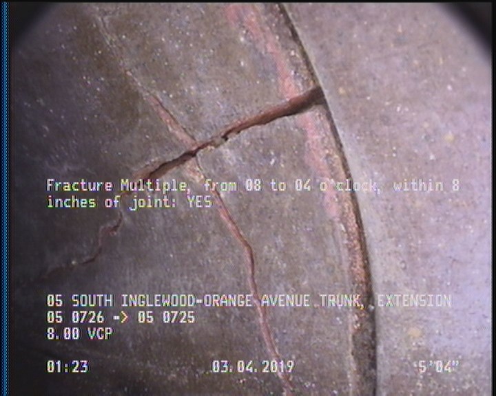 Fracture Multiple, from 08 to 04 o'clock, within 8 inches of joint: YES, Start